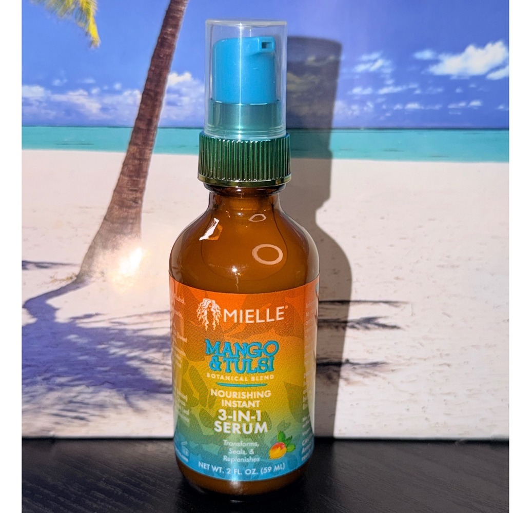 Mielle Mango & Tulsi Nourishing Instant 3-In-1 Hair Scalp Serum 2oz Vegan